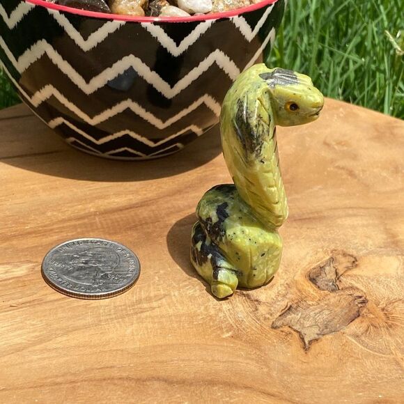 Serpentine Cobra - approximately 2" tall - Picture 8 of 8